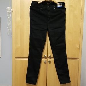 New-Kirkland Signature High Rise Skinny blue Jeans SZ 10 front and back pockets